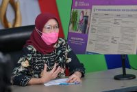 Dirjen Pengembangan Ekonomi dan Investasi Desa, Daerah Tertinggal dan Transmigrasi. Harlina  Sulistyorini. Foto : Biro Humas/ Kemendes PDTT