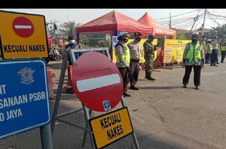 Polda Metro Sekat 100 Titik Jalan di DKI Selama PPKM Darurat