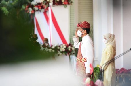 Jokowi Pimpin Upacara Peringatan Detik-Detik Proklamasi Kemerdekaan HUT RI ke 76