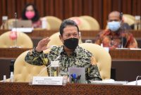 Menteri Kelautan dan Perikanan Sakti Wahyu Trenggono memastikan refocusing anggaran tahun 2021 / Ist
