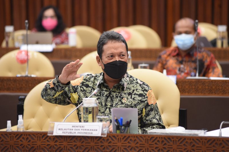 Menteri Kelautan dan Perikanan Sakti Wahyu Trenggono memastikan refocusing anggaran tahun 2021 / Ist