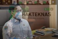 Menteri Desa, Pembangunan Daerah Tertinggal dan Transmigrasi, Abdul Halim Iskandar mengikuti Peringatan Hari Kebangkitan Teknologi Nasional ke-26 dengan Tema Integrasi Riset untuk Indonesia Inovatif melalui Virtual.Jakarta, Selasa, 10/8/2021.