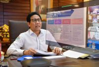 Menteri Desa, PDT dan Transmigrasi, Abdul Halim Iskandar menhadiri Rapat Koordinasi tindak lanjut Program BBI, Stimulus BBI, dan Digiku melalui Video Conference, Selasa (31/8/21).