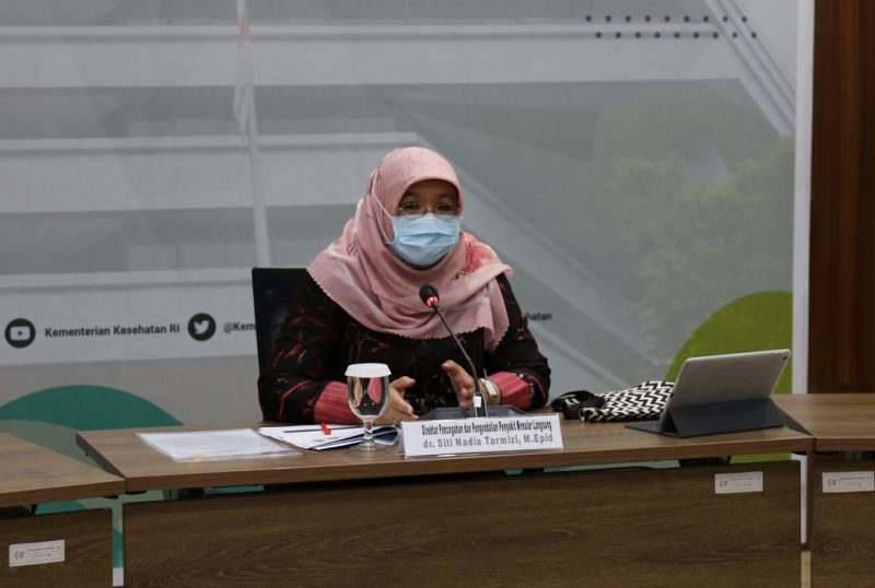 Direktur Pencegahan Pengendalian Penyakit Menular Langsung (P2PML) Kemenkes, Siti Nadia Tarmizi / Ist