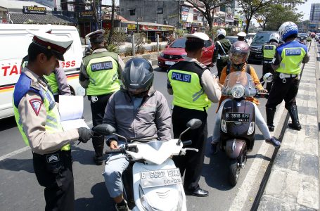 Sebanyak 2.560 Pelanggar Ditilang di Hari Pertama Operasi Patuh Jaya 2021