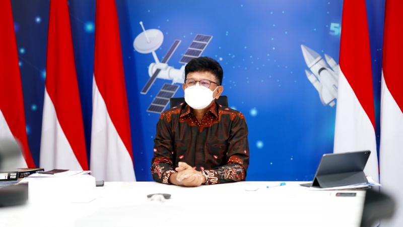 Menteri Komunikasi dan Informatika Johnny G. Plate / Ist