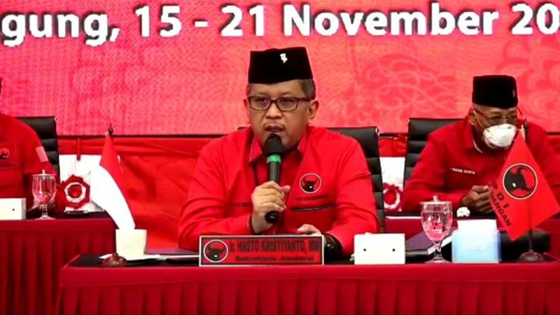 Sekretaris Jenderal DPP PDI Perjuangan Hasto Kristiyanto / Foto Ist