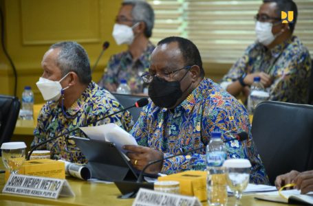Rapat Kerja Dengan Komite II DPD RI, Kementerian PUPR Lakukan Lelang Dini Guna Percepat Pelaksanaan Pembangunan Infrastruktur Tahun 2022
