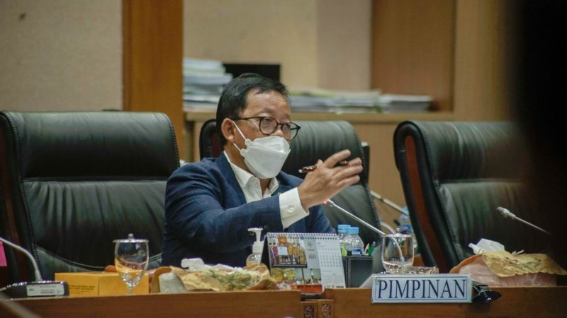 Ketua Komisi VII DPR RI, Sugeng Suparwoto / foto istimewa