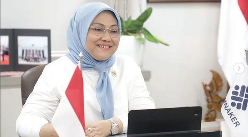 Menteri Ketenagakerjaan, Ida Fauziyah /foto ist