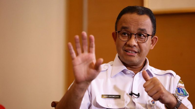 Gubernur DKI Jakarta, Anies Baswedan ( foto istimewa )