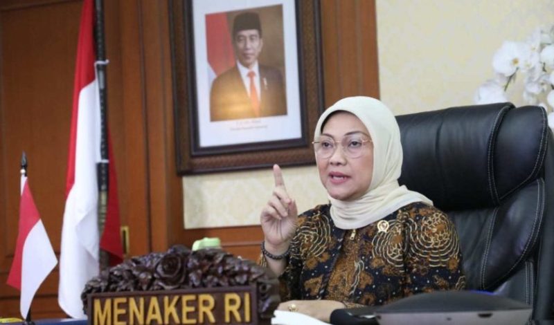 Menteri Ketenagakerjaan, Ida Fauziyah ( foto Istimewa )