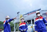 Direktur Operasi Pertamina GE Eko Agung Bramantyo, Direktur Utama PT Pertamina (Persero) Nicke Widyawati, Direktur Utama PT Pertamina Power Indonesia, Sub holding PNRE Dannif Danisaputro / foto istimewa