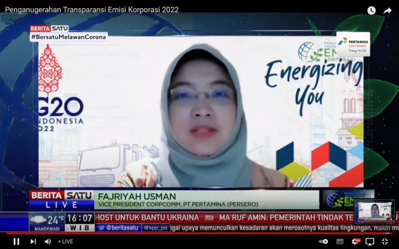 VP Corporate Communication Pertamina Fajriyah Usman / foto istimewa