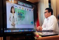 Abdul Halim Iskandar Menteri Desa, PDTT Sebagai Keynote Speaker di Acara Festival Kampung Berseri Astra & Desa Sejahtera Astra 2022, sekaligus Menyaksikan Kick Off Ekspor DSA, dan Awarding Kampung Berseri Astra & Desa Sejahtera Astra Innovation melalui Teleconference Zoom Webinar. 19 April 2022 
Foto : Nugrah Setiadi Humas KemendesaAbdul Halim Iskandar Menteri Desa, PDTT Sebagai Keynote Speaker di Acara Festival Kampung Berseri Astra & Desa Sejahtera Astra 2022, sekaligus Menyaksikan Kick Off Ekspor DSA, dan Awarding Kampung Berseri Astra & Desa Sejahtera Astra Innovation melalui Teleconference Zoom Webinar. 19 April 2022 
Foto : Nugrah Setiadi Humas Kemendesa