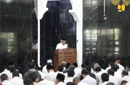 Kultum Ramadan, Menteri Basuki : Laksanakan Ibadah dan Tugas dengan Jujur, Ikhlas dan Sabar
