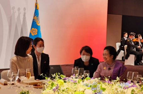 Megawati Hadiri Jamuan Gala Dinner Presiden Korsel Yoon Suk Yeol