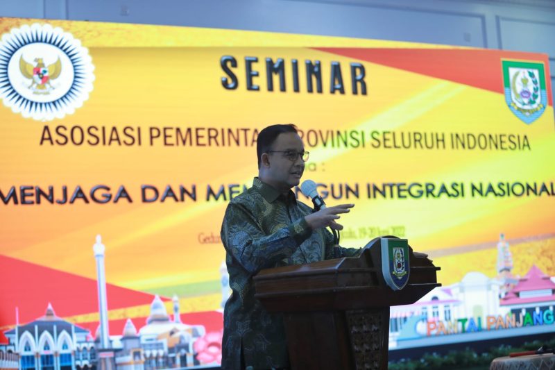 Gubernur DKI Jakarta, Anies Baswedan