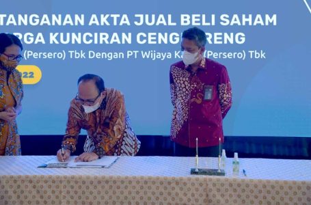 Jasa Marga dan Wijaya Karya Tandatangani Akta Jual Beli Saham PT Jasamarga Kunciran Cengkareng