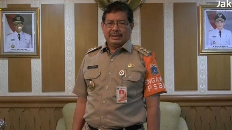 Sekretaris Daerah Provinsi DKI Jakarta, Marullah Matali, ( foto Istimewa )