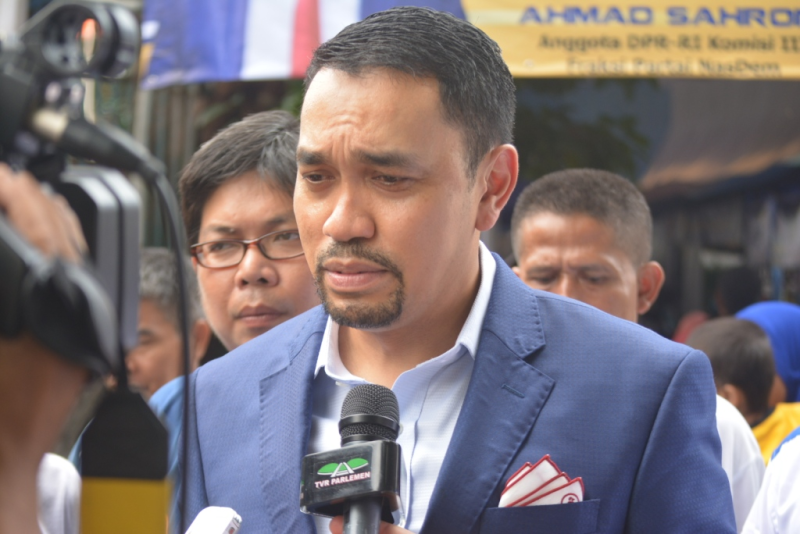 Wakil Ketua Komisi III DPR RI, Ahmad Sahroni ( foto istimewa )