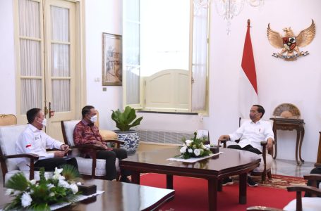 Diterima Jokowi, Menpora Amali Sampaikan Pemerintah Akan Bangun Pusat Pelatihan Sepak Bola di IKN