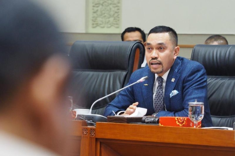 Wakil Ketua Komisi III DPR RI Ahmad Sahroni.( foto istimewa )