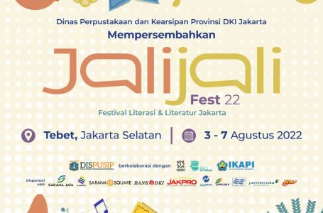 Jalijali Fest 22, Festival Literasi Pertama untuk Jakarta Lebih Maju