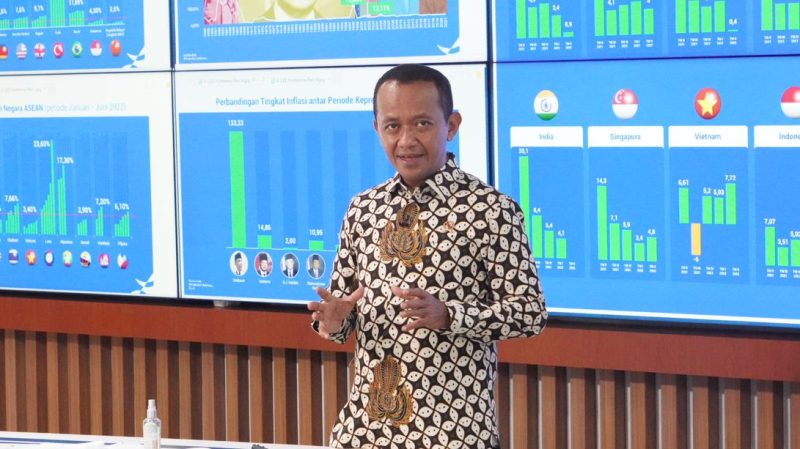 Menteri Investasi/Kepala Badan Koordinasi Penanaman Modal (BKPM) Bahlil Lahadalia ( foto Istimewa )