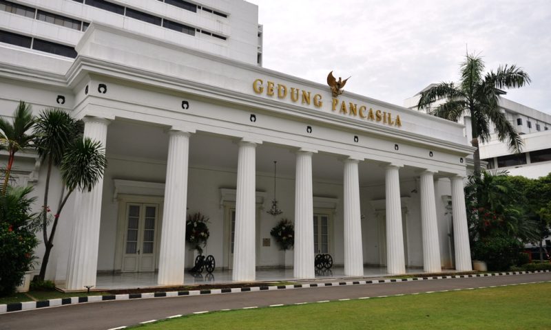 Gedung Pancasila Kemlu ( foto Istimewa )