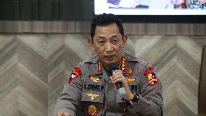 Kapolri Jenderal Listyo Sigit Prabowo. / foto istimewa