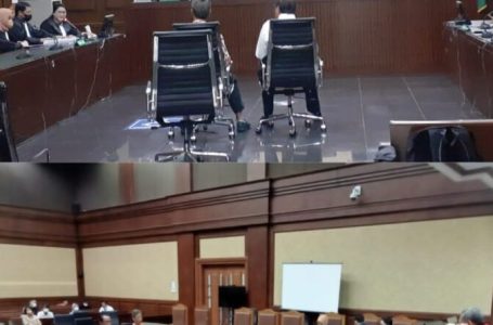 Terdakwa Diperiksa Dalam Sidang Kasus Garuda Indonesia