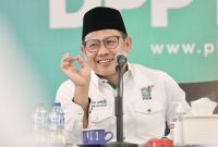 Wakil Ketua DPR RI Koordinator Bidang Kesejahteraan Rakyat (Korkesra) Abdul Muhaimin Iskandar. / foto ist