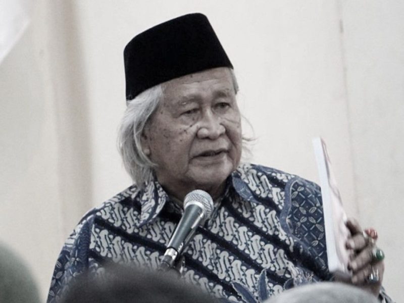  Budayawan Betawi, Ridwan Saidi / foto istimewa