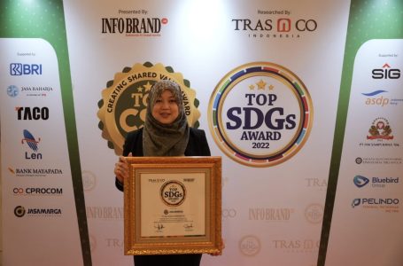 Jasa Marga Sabet Penghargaan Top Sustainable Development Goals di Ajang TOP SDGs Award 2022