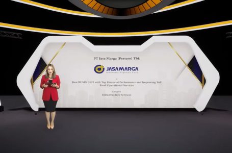 Jasa Marga Raih Penghargaan Top Financial Performance and Improving Toll Road Operational Services dalam Indonesia Best BUMN Award 2022