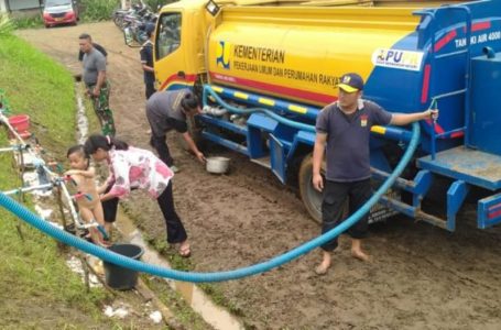Kementerian PUPR Distribusikan Prasarana dan Sarana Air Bersih dan Sanitasi Untuk Bantu Pengungsi Gempa Cianjur