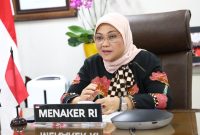  Menteri Ketenagakerjaan Ida Fauziyah / foto ist