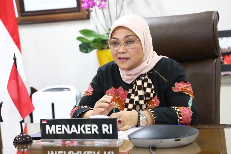  Menteri Ketenagakerjaan Ida Fauziyah / foto ist