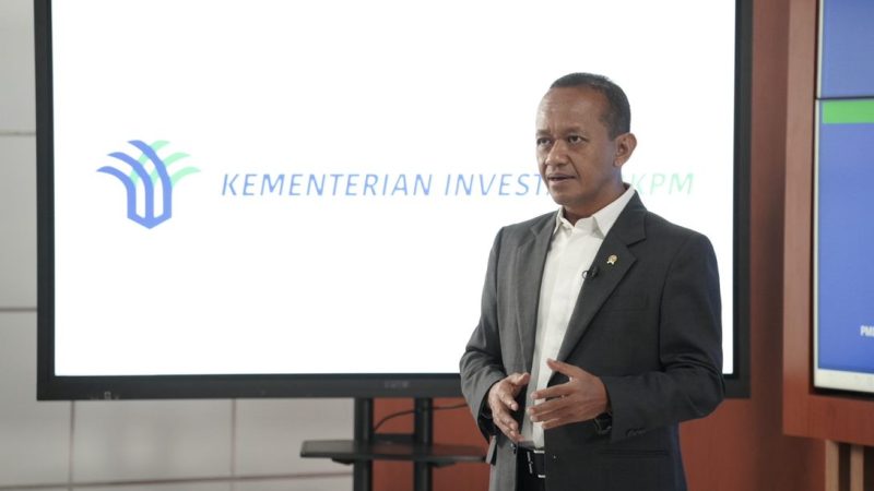 Menteri Investasi/Kepala BKPM Bahlil Lahadalia. Foto/Ist