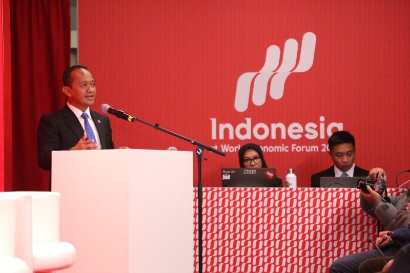 Menteri Investasi/Kepala Badan Koordinasi Penanaman Modal (BKPM) Bahlil Lahadalia / foto ist