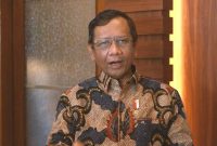 Menkopolhukam Prof. Dr. H. Mohammad Mahfud Mahmodin, S.H., S.U., M.I.P / foto ist