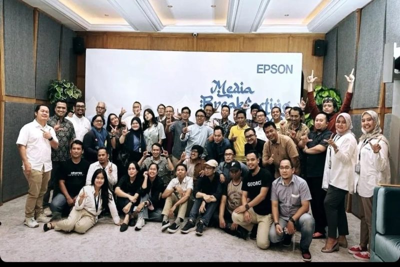 PT Epson Indonesia gelar buka bersama dengan awak media / foto istimewa