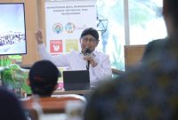 Jakarta - Abdul Halim Iskandar Menteri Desa, PDTT melaksanakan kegiataan Konferensi Pers dgn beberapa awak media terkait Pengunaan dan Capaian Dana Desa tahun 2023. Kamis, 22 Juni 2023  Foto: Nugrah S. Humas Kemendesa
