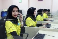 Petugas Contact Center PLN 123 selalu melayani pelanggan dengan senyuman