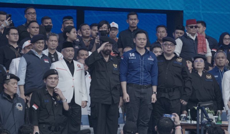  Apel Siaga Perubahan Partai NasDem yang diselenggarakan di Stadion Utama Gelora Bung Karno (GBK) / foto ist