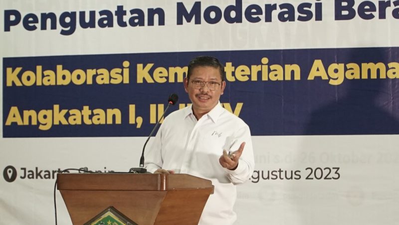 Kepala Badan Litbang dan Diklat Kementerian Agama Amien Suyitno. / foto ist