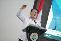 JAKARTA - Menteri Desa, Pembangunan Daerah Tertinggal, dan Transmigrasi Abdul Halim Iskandar membuka Acra  Peringatan Hari Keswadayaan Masyarakat dengan tema Keswadayaan Masyarakat untuk Kemandirian Desa di Oproom Kemendes PDTT, Selasa (29/8/2023).
Foto : Angga/KemendesPDTT