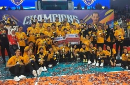 Tim Voli Putra Putri Kalbar Juara Piala Kapolri 2023
