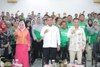 YOGYAKARTA - Wakil Menteri Desa, Pembangunan Daerah Tertinggal dan Transmigrasi (Wamendes PDTT) Paiman Raharjo memberikan Sambutan dan sekaligus menutup pelatihan Ekonomi Kreatif dan pengembangan produk angkatan IV dan pengelolaan desa wisata angkatan II di Balai Besar Latihan Masyarakat (BBLM), pada Kamis 
7/9/2023.
Foto : Angga/KemendesPDTT